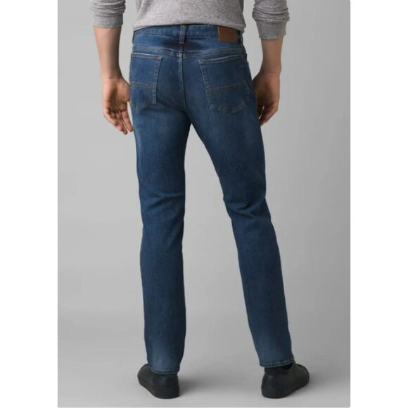 Prana Men's Hillgard Slim Fit Jeans, Size 32/34 - Picture 3 of 16